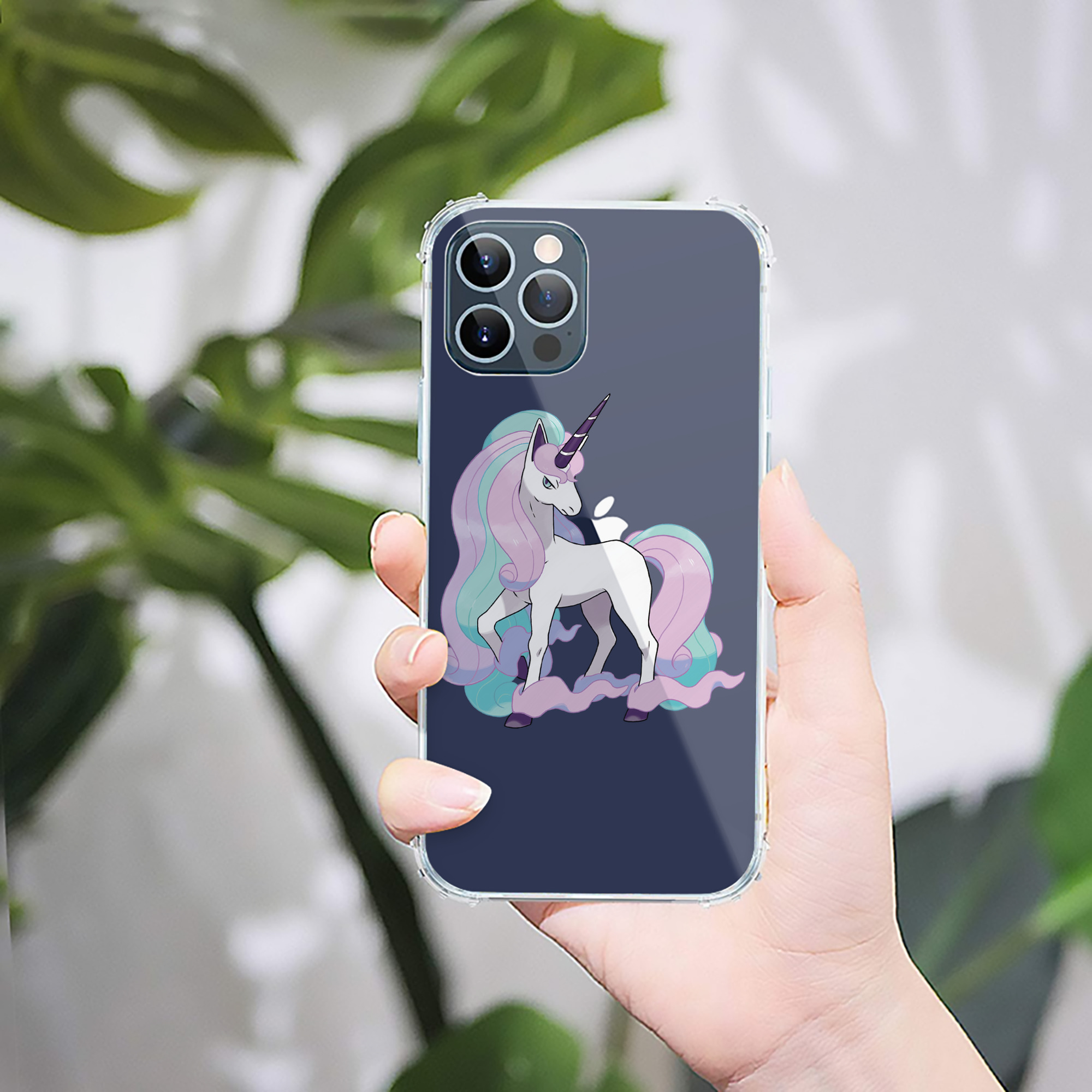 （画像用） ポケットモンスター Pokémon 【iPhone 12シリーズ対応】透明スマホケース（クリアソフトケース）